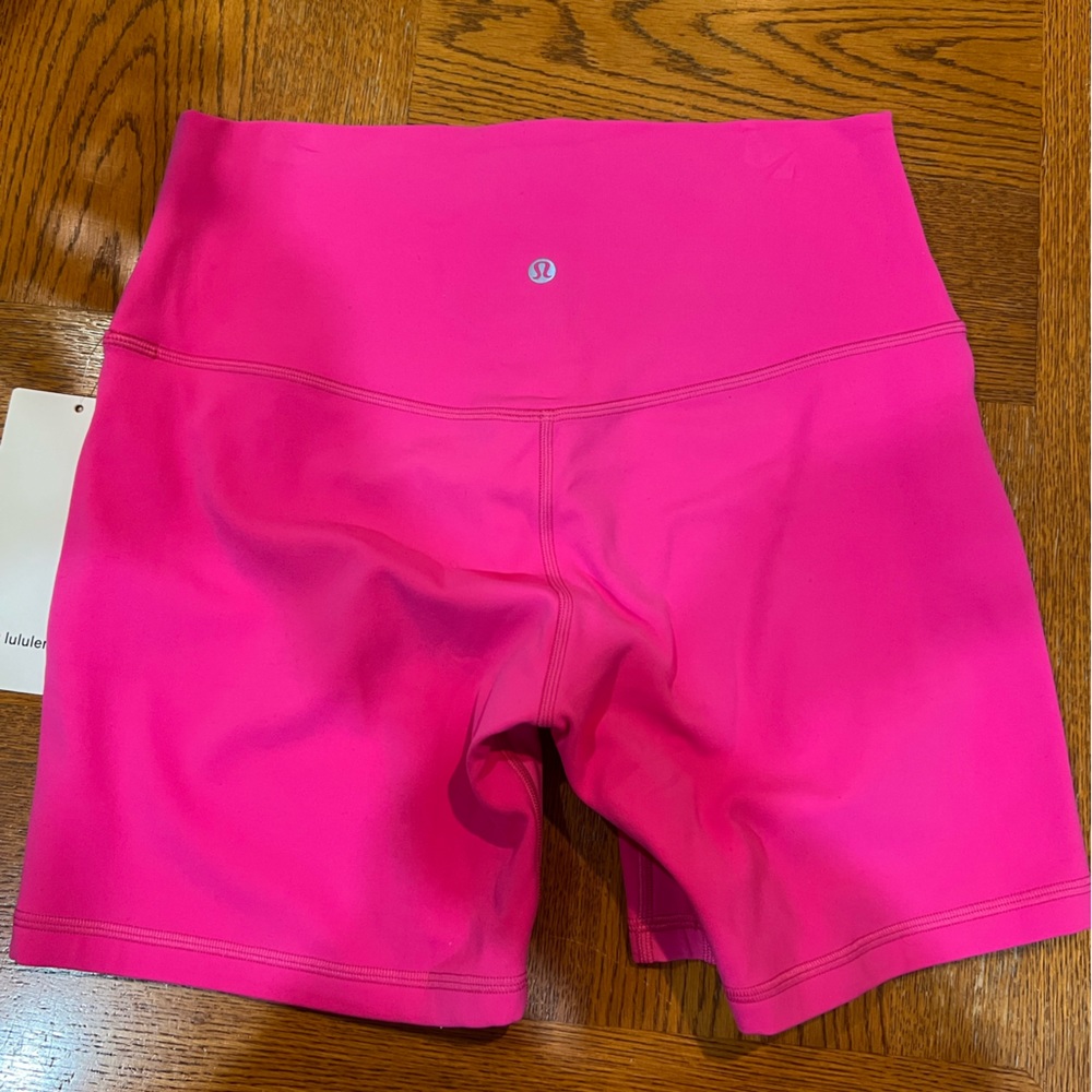Sonic Pink Align High-Rise Short 6”